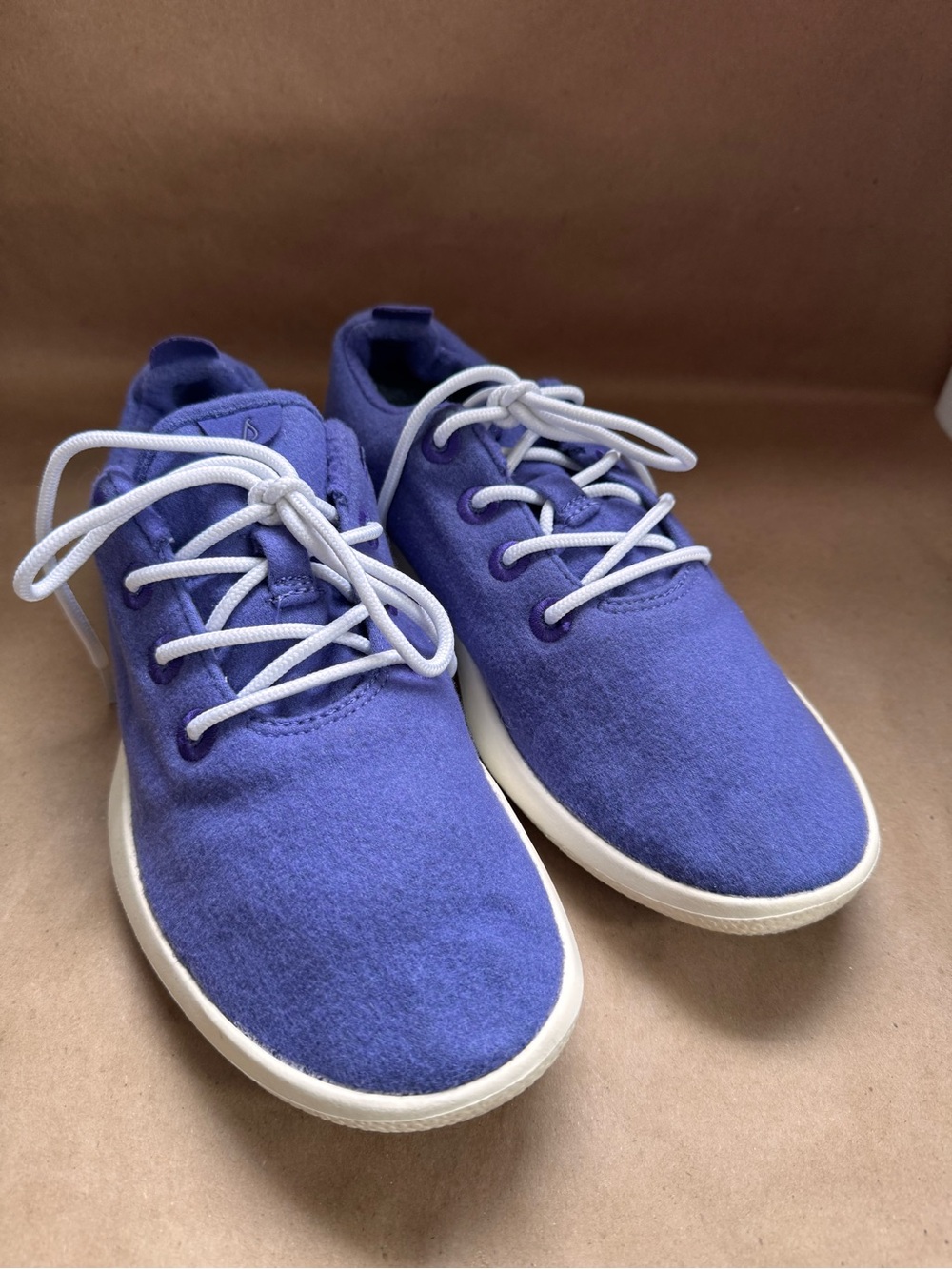 Allbirds Purple Fine Merino Wool Runners. Size 9
